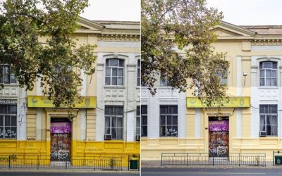 Restauración de fachada de la Alameda llegó a un 100%
