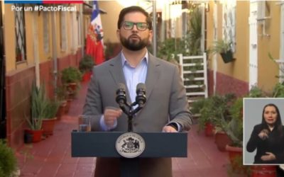 Presidente Gabriel Boric presentó los seis ejes del Nuevo Pacto Fiscal
